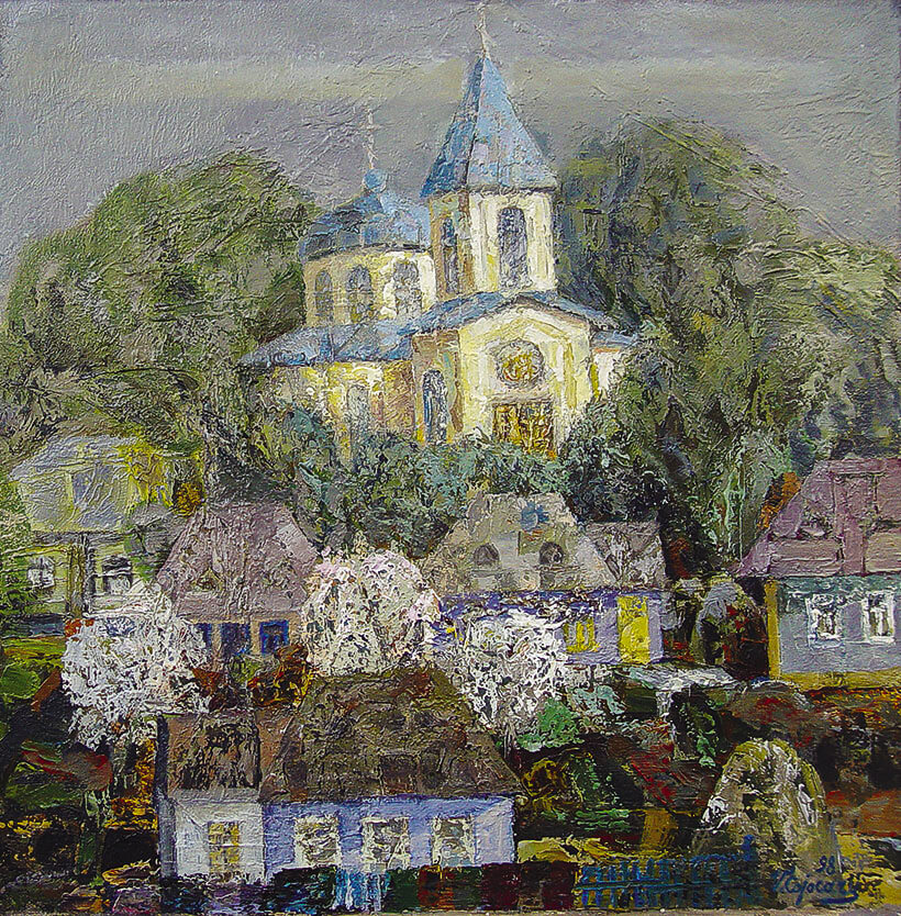 Passion Week. Baraboi. Painting by Vasile Cojocaru