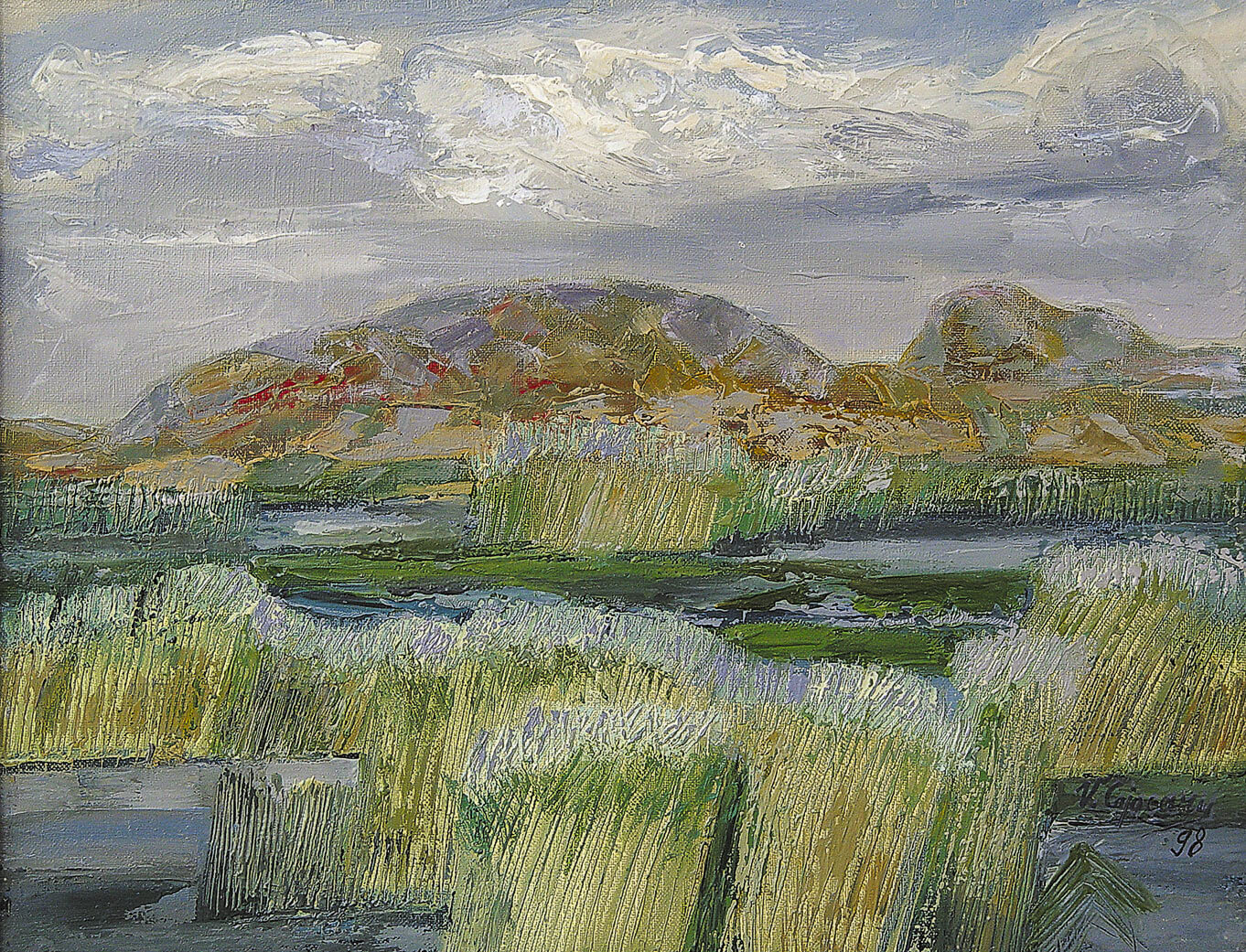 Rush. Painting by Vasile cojocaru